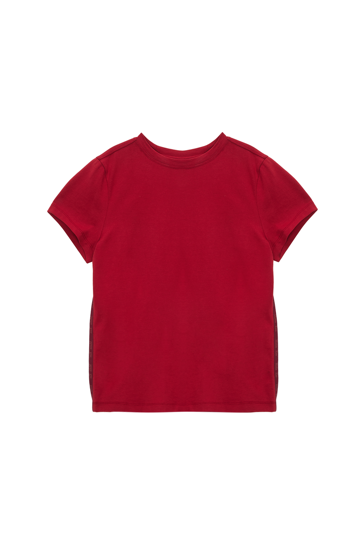 SIDE LOGO TAPING TOP IN RED