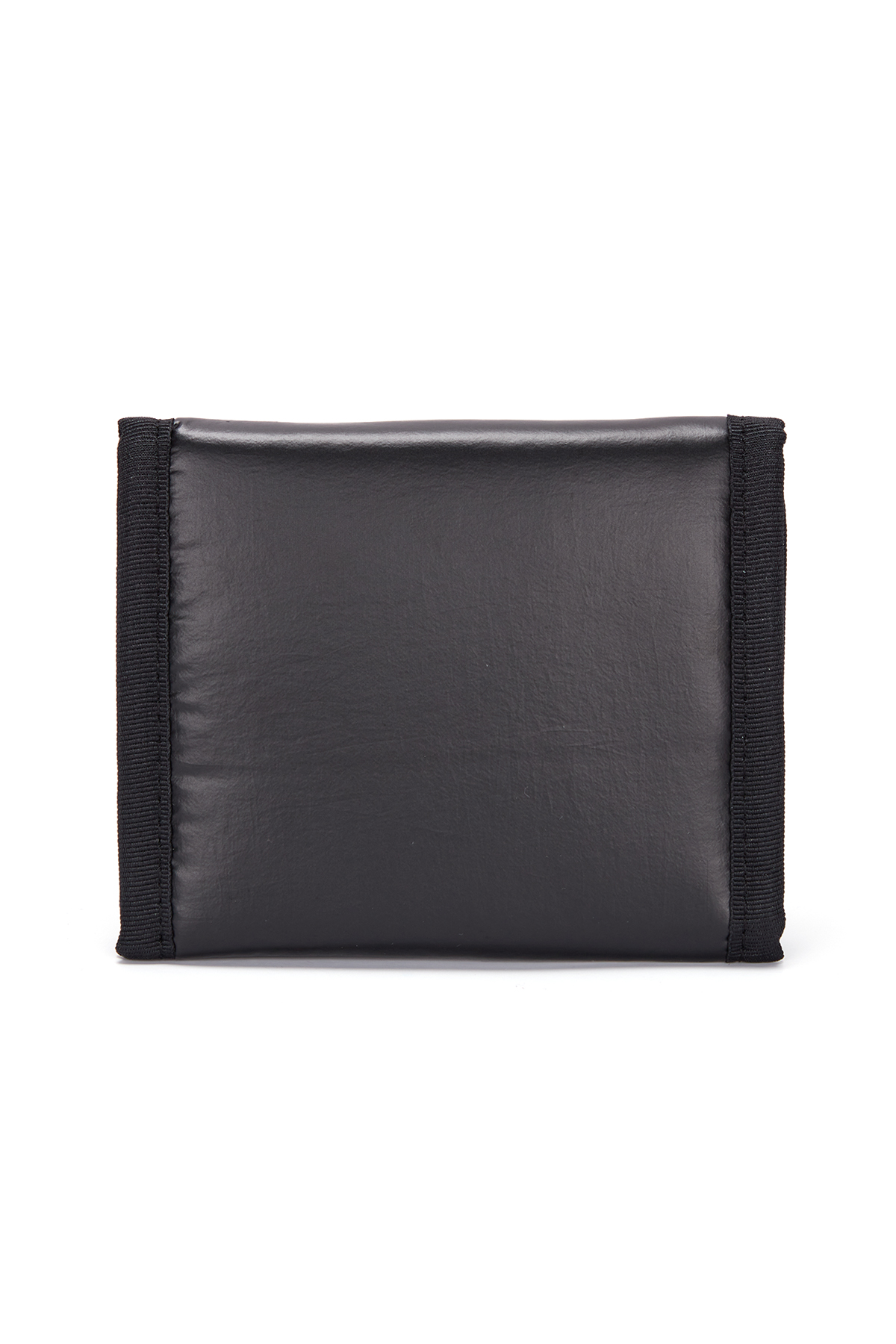 GLOSSY CAMP WALLET IN BLACK